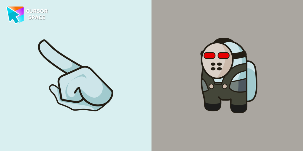 Cursor Among Us Jason Voorhees Character For Chrome
